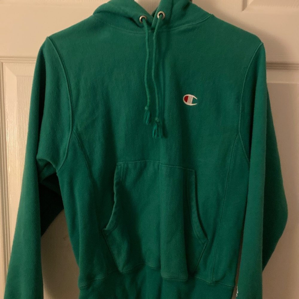 Green Champion Hoodie